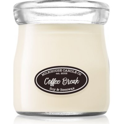 Milkhouse Candle Co. Creamery Coffee Break vonná sviečka Cream Jar 142 g