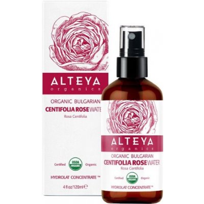 Alteya Rosa Centifolia Ružová voda z ruže stolistej sklo 120 ml