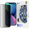 Lito D+ Pro Privacy tvrdené sklo pre iPhone 13 / iPhone 13 Pro / iPhone 14 – čierne (s ochranou súkromia)