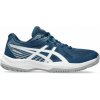 Detská halová obuv ASICS, UPCOURT 6 GS tmavo modrá,Biela, 39.5 EU