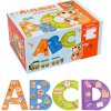 Drevené abecedné puzzle s anglickými slovami