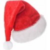SPRINGOS Vianočná čiapka s brmbolcom Santa LUX dlhá, červená