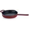 Fissler Univerzálna panvica MOMENTS 26 cm vínovo červená liatina