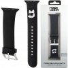 Karl Lagerfeld Choupette Head NFT Řemínek pro Apple Watch 42/44/45/49 Black KLAWLSLCNK