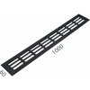 MPkovania SRL Alfa 60 x 1000 mm čierna matná