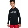 Chlapčenské tričká Nike Kids Pro Warm Dri-Fit Long Sleeve Training - Čierny (S)