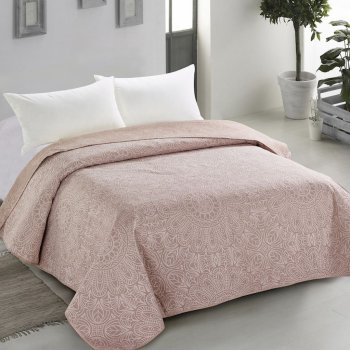 DomTextilu přehoz na postel Ružový s jemného prešívania 25313-149434 220 x  240 cm od 30,6 € - Heureka.sk