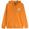 SANTA CRUZ mikina Breaker Check Opus Dot Zip Hood Apricot APRICOT vel. M
