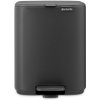 Brabantia Pedálový odpadkový kôš BO 7 l, minerálne šedá, oceľ
