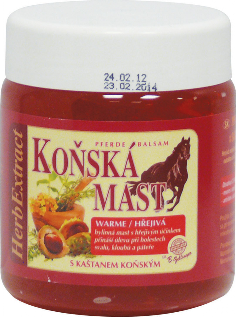 HerbalExtract HerbExtract konský balzam hrejivý 500 ml