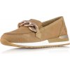 Dámske béžové kožené mokasíny Remonte R2544-60 39