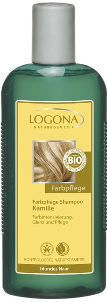 Logona šampón pre svetlé a farbené vlasy Rumanček 250 ml