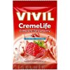 Vivil CremeLife Strawberry drops so smotanovo jahodovou príchuťou bez cukru 60 g
