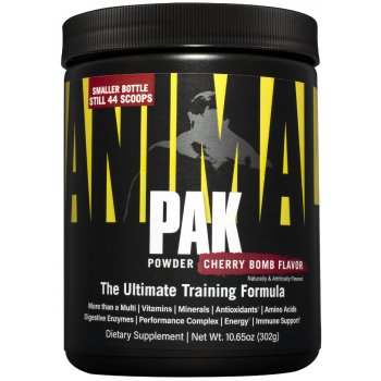 Universal Nutrition Animal Pak Powder čerešňa a bobule 312 g