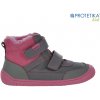 Protetika - zimné barefoot topánky TYREL fuxia - zateplené - TOP AKCIA! Veľkosť: 21