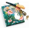 Čarovné pero so zápisníkom Djeco Motív: Kendra zápisník, pero, zámok