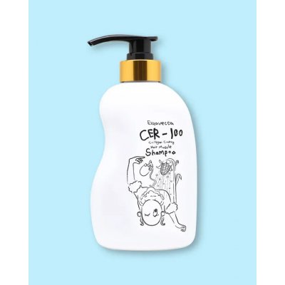 Elizavecca Kolagénový šampón CER-100 Collagen Coating Hair Muscle Shampoo - 500 ml