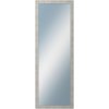 DANTIK - Zrkadlo v rámu, rozmer s rámom 50x140 cm z lišty ANDRÉ veľká strieborná (3157)