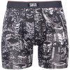 Saxx Multi-Sport Mesh Boxer Brief Fly sivá/čierna