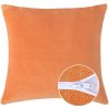 Bellatex Mikro jednofarebná UNI lososová 40 x 40 cm