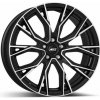 Aez TORONTO dark 8.5x19 5x114.3 ET38 Leštená čelná plocha / čierne lakovanie
