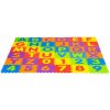 ECOTOYS Penová podložka Puzzle čísla a písmená 178x178 cm farebná
