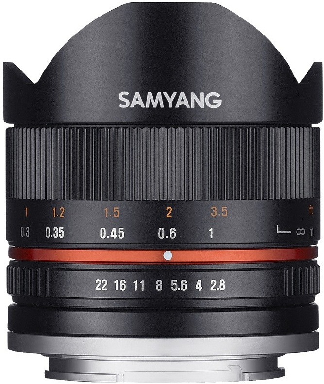 Samyang 8mm f/2,8 II FishEye Fujifilm X