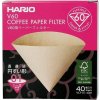 Hario Misarashi nebielené V60-01 40 ks