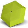 Knirps US.050 ultra light slim manual lime lehký dámský skládací plochý deštník světle zelený