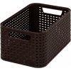 Curver úložný box, STYLE, hnědý, velikost S