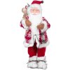 Dekorácia MagicHome Vianoce, Santa stojaci, červený, 60 cm