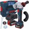 Uhlová brúska 18V s reguláciou 125 mm 2x5.0Ah L-Boxx BOSCH GWS 18V-11 S
