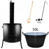 Perfect Home Set-57 Kotlíková súprava 50L, 5ks – kotlina/dymovod/kotlík/varecha/naberačka