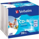 Verbatim CD-R 700MB 52x, 20ks