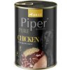 PIPER Pure kuracie mäso s hnedou ryžou 400g mokré krmivo pre psov