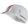 Castelli Italia Cap, White Veľkosť: UNI Cyklistická letná bavlnená čiapka