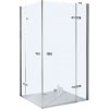 EBS Pureo Sprchový kút štvorcový 90x90 cm, číre sklo