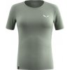 Salewa Puez Sporty Dry W T-Shirt shadow 34; Zelená triko