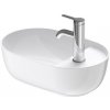 Duravit Luv - Umývadielko na dosku, 42x27 cm, bez prepadu, s otvorom na batériu, biela 0381420000