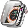 AppleKing púzdro z mäkkého plastu s ochranou displeja pre Apple Watch 42mm (Series 10 / 11) - strieborné - možnosť vrátiť tovar ZADARMO do 30tich dní