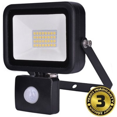 Solight LED reflektor PRO so senzorom, 30W, 2550lm, 5000K, IP44