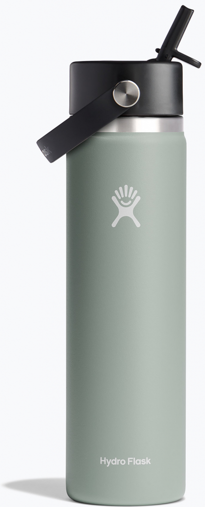 Hydro Flask Wide Flex Straw Cap 24 oz svetlo šedá 710 ml