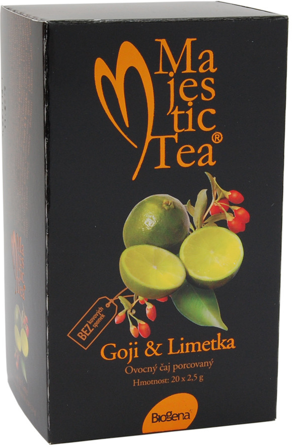 Biogena Majestic Tea Goji Limetka 20 x 2,5 g