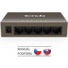 Tenda TEF1005D - 5x 10/100Mbps Switch, Fanless-bez ventilátorov, ochrana proti prepätiu, Auto MDI/MDIX 75011012