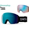 Snowboardové okuliare Smith 4D Mag XL black | cp sun blue mirror+cp storm blue 24/25 - Odosielame do 24 hodín