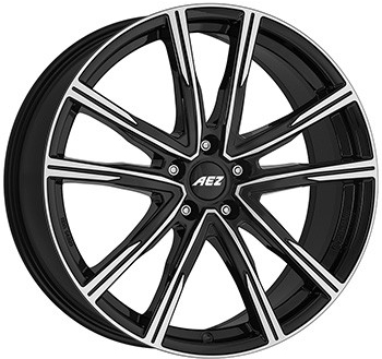 AEZ Montreal 7x18 5x112 ET43 black polished