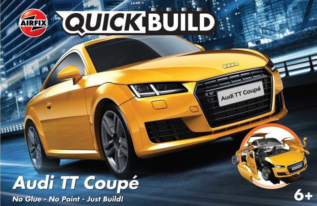 Airfix Quick Build auto J6034 Audi TT Coupe