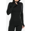 Funkčné tričko damske Sensor Merino DF Tee L/S Hooded - black