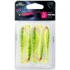 Fox Rage Slick Shad UV 7cm Lemon Tiger 5ks