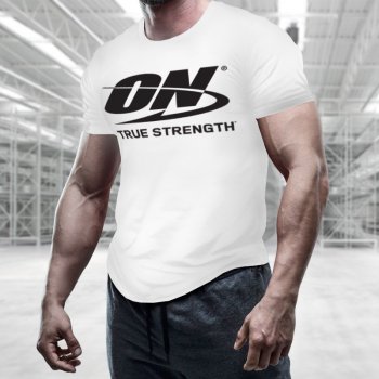 Optimum Nutrition Men´s T-Shirt True Strength white